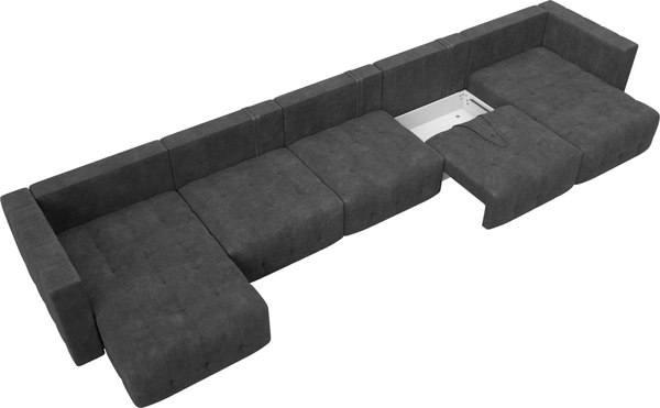 Диван П-образный Лига Диванов Лига-052 НПБ МегаЛонг