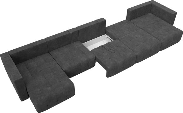 Диван П-образный Лига Диванов Лига-052 НПБ МегаЛонг