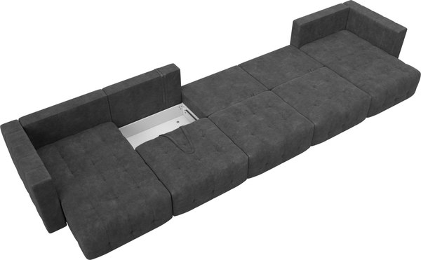 Диван П-образный Лига Диванов Лига-052 НПБ МегаЛонг