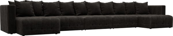 Диван П-образный Лига Диванов Лига-052 НПБ МегаЛонг - фото