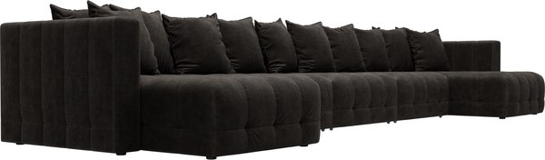 Диван П-образный Лига Диванов Лига-052 НПБ МегаЛонг