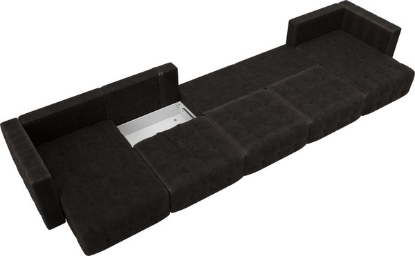 Диван П-образный Лига Диванов Лига-052 НПБ МегаЛонг