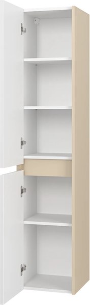 Шкаф-пенал для ванной Brevita Balaton 35 L / BAL-05035-03Л