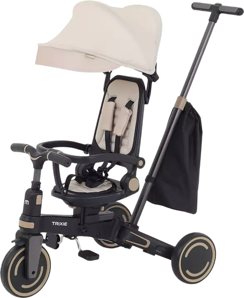 Трехколесный велосипед с ручкой MOWbaby Trixie MC055 - фото