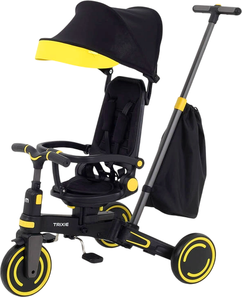 Трехколесный велосипед с ручкой MOWbaby Trixie MC055 - фото