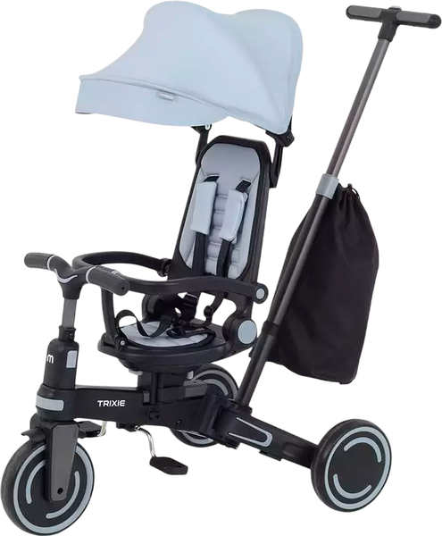 Трехколесный велосипед с ручкой MOWbaby Trixie MC055 - фото