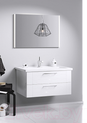 Тумба с умывальником Aqwella Манчестер / MAN01082 (подвесная)