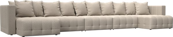 Диван П-образный Лига Диванов Лига-052 НПБ МегаЛонг - фото