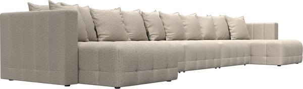 Диван П-образный Лига Диванов Лига-052 НПБ МегаЛонг