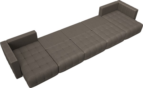 Диван П-образный Лига Диванов Лига-052 НПБ МегаЛонг