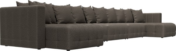 Диван П-образный Лига Диванов Лига-052 НПБ МегаЛонг