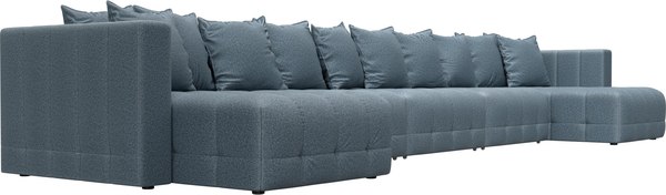 Диван П-образный Лига Диванов Лига-052 НПБ МегаЛонг