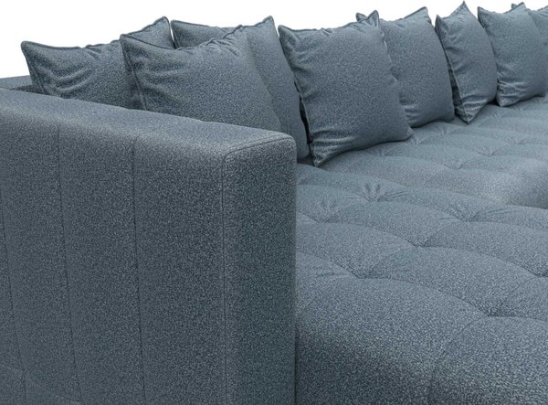 Диван П-образный Лига Диванов Лига-052 НПБ МегаЛонг