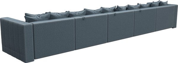 Диван П-образный Лига Диванов Лига-052 НПБ МегаЛонг