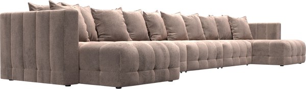 Диван П-образный Лига Диванов Лига-052 НПБ МегаЛонг