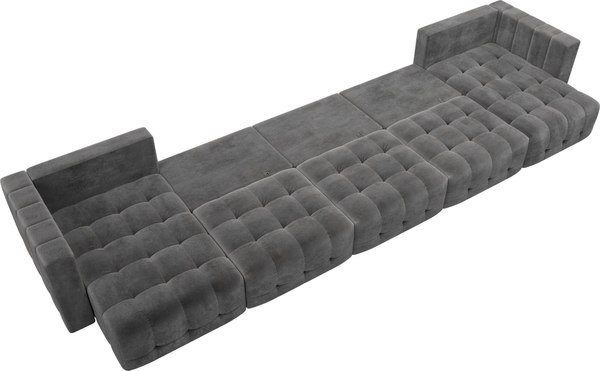 Диван П-образный Лига Диванов Лига-052 НПБ МегаЛонг