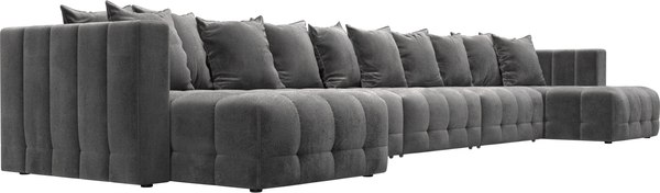 Диван П-образный Лига Диванов Лига-052 НПБ МегаЛонг