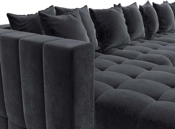 Диван П-образный Лига Диванов Лига-052 НПБ МегаЛонг