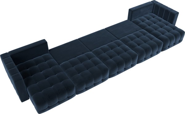 Диван П-образный Лига Диванов Лига-052 НПБ МегаЛонг