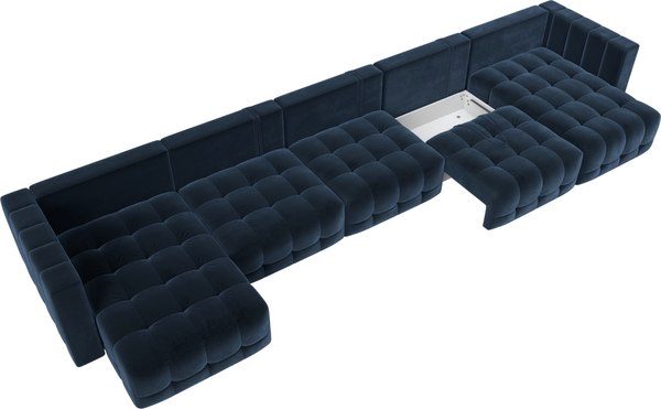 Диван П-образный Лига Диванов Лига-052 НПБ МегаЛонг