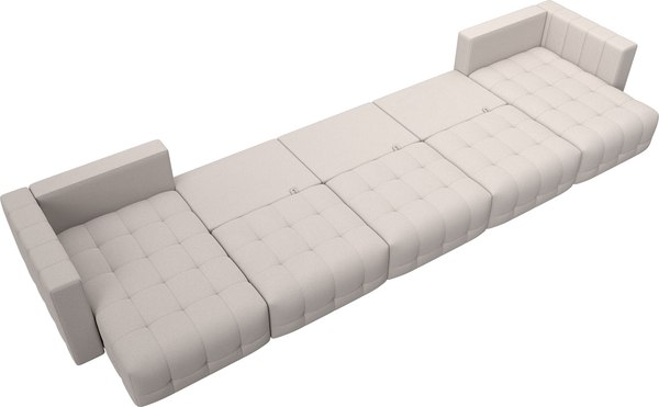 Диван П-образный Лига Диванов Лига-052 НПБ МегаЛонг