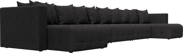 Диван П-образный Лига Диванов Лига-052 НПБ МегаЛонг