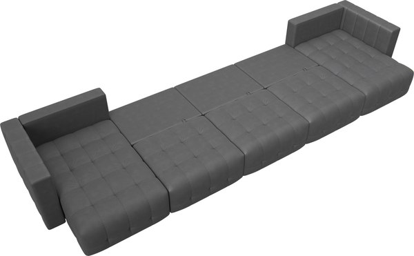 Диван П-образный Лига Диванов Лига-052 НПБ МегаЛонг