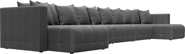 Диван П-образный Лига Диванов Лига-052 НПБ МегаЛонг