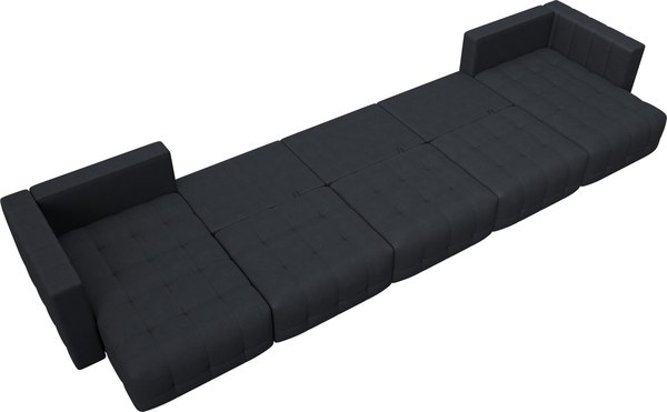 Диван П-образный Лига Диванов Лига-052 НПБ МегаЛонг