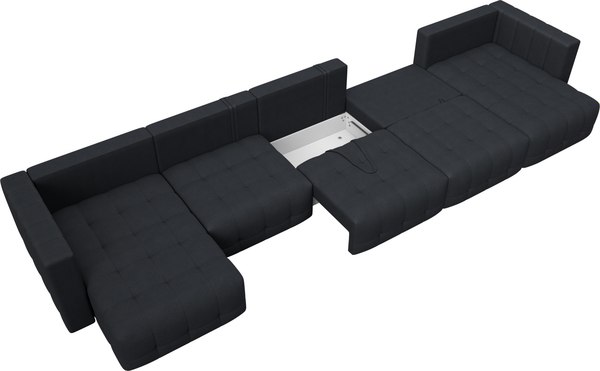 Диван П-образный Лига Диванов Лига-052 НПБ МегаЛонг