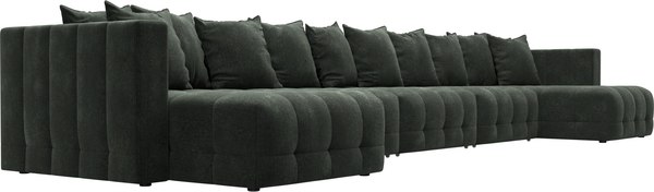 Диван П-образный Лига Диванов Лига-052 НПБ МегаЛонг