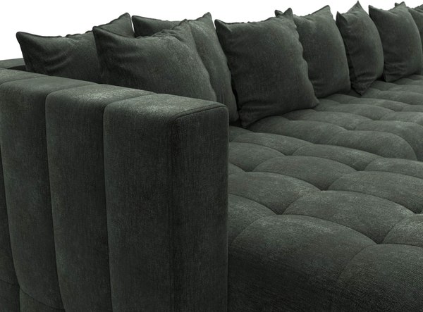 Диван П-образный Лига Диванов Лига-052 НПБ МегаЛонг