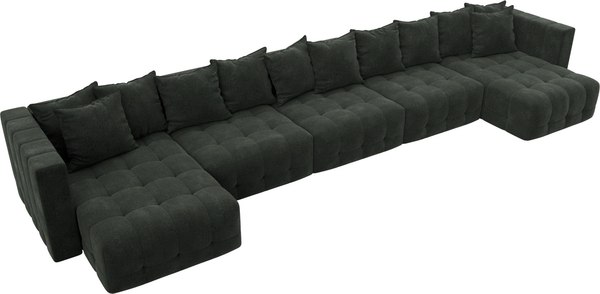 Диван П-образный Лига Диванов Лига-052 НПБ МегаЛонг