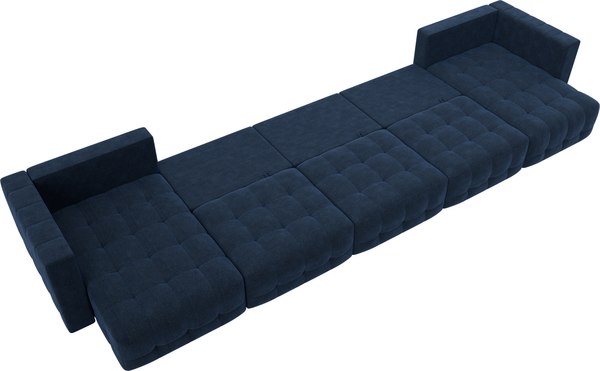 Диван П-образный Лига Диванов Лига-052 НПБ МегаЛонг