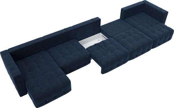 Диван П-образный Лига Диванов Лига-052 НПБ МегаЛонг