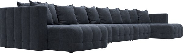 Диван П-образный Лига Диванов Лига-052 НПБ МегаЛонг