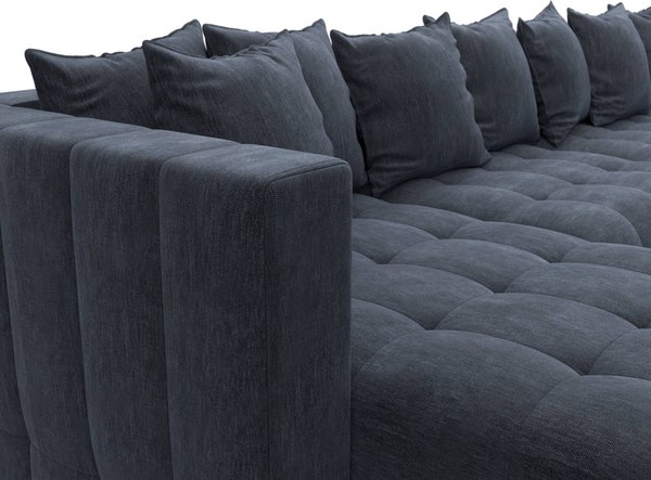 Диван П-образный Лига Диванов Лига-052 НПБ МегаЛонг