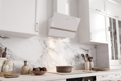 Вытяжка наклонная Elikor Rise WH 60 / 243076