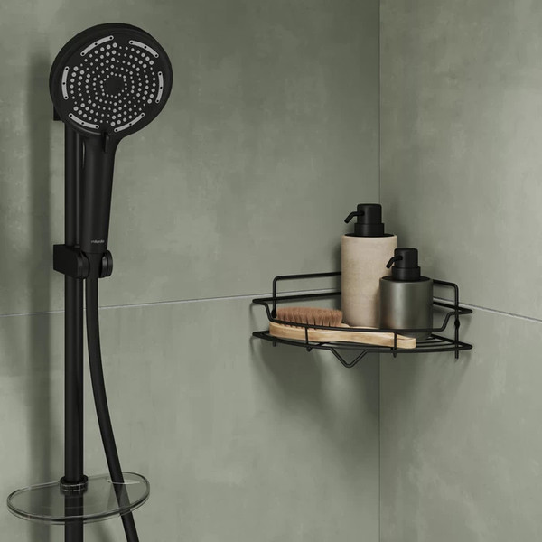 Полка для ванной Milardo Grid GRICC1BM44