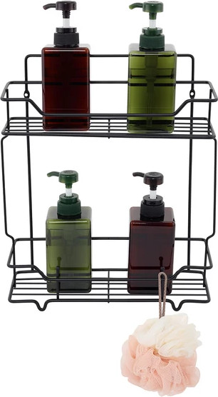 Полка для ванной Milardo Grid GRICS2BM44