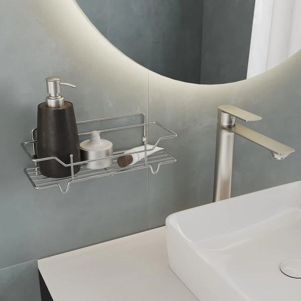 Полка для ванной Milardo Grid GRICS1CM44