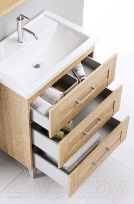 Тумба с умывальником Aqwella Фостер 80 / FOS01083DS