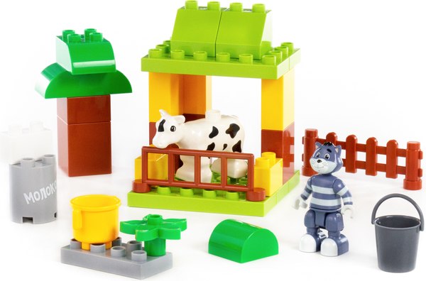 Конструктор Полесье Простоквашино. Матроскин занимается домашними делами / 23371