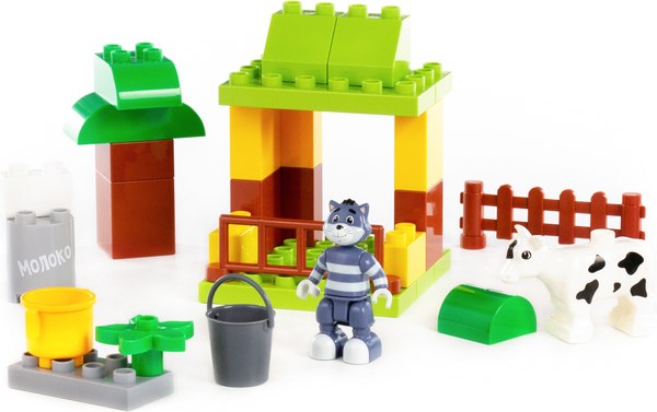 Конструктор Полесье Простоквашино. Матроскин занимается домашними делами / 23371