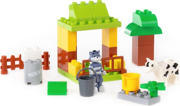 Конструктор Полесье Простоквашино. Матроскин занимается домашними делами / 23371