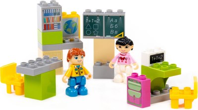 Конструктор Полесье Школа / 10791