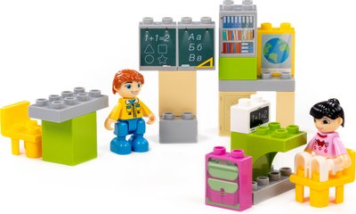 Конструктор Полесье Школа / 10791