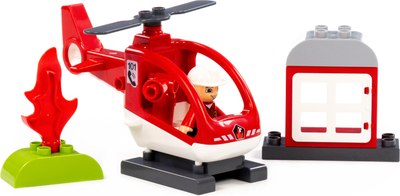 Конструктор Полесье Вертолет спасателя / 10814
