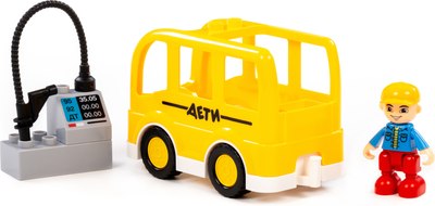 Конструктор Полесье Школьный автобус / 10807