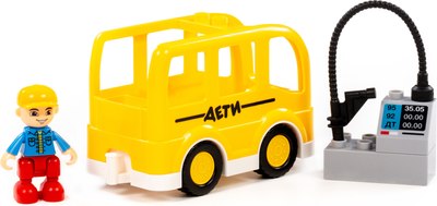 Конструктор Полесье Школьный автобус / 10807